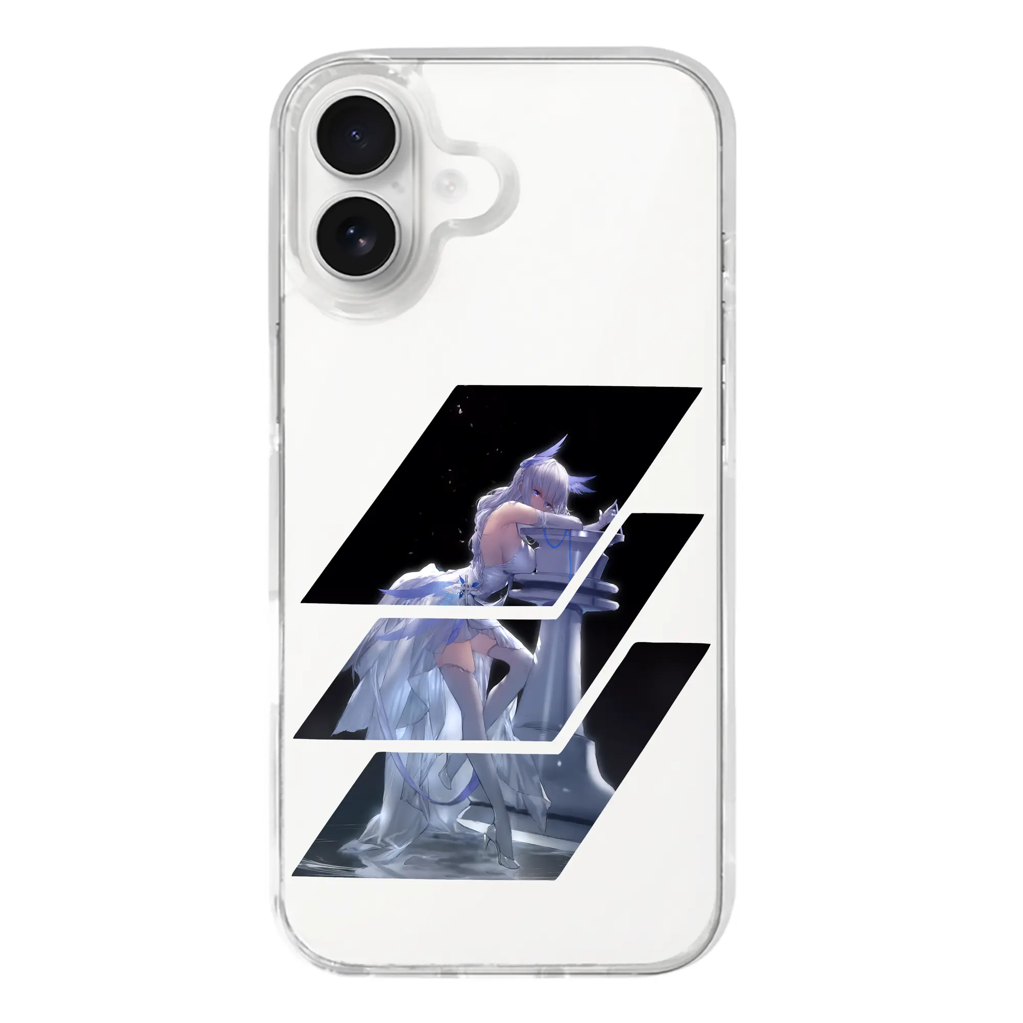 アズールレーン グッズ,イラストリアス - iPhone 17シリーズ 透明スマホケース – 薄型・耐衝撃・精密フィット保護カバー